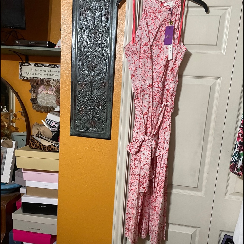 Antonio melani floral dress with sash.